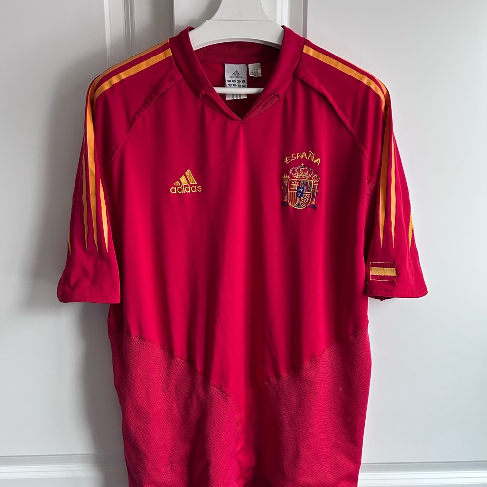 Adidas  Spain Soccer Jersey Football XL